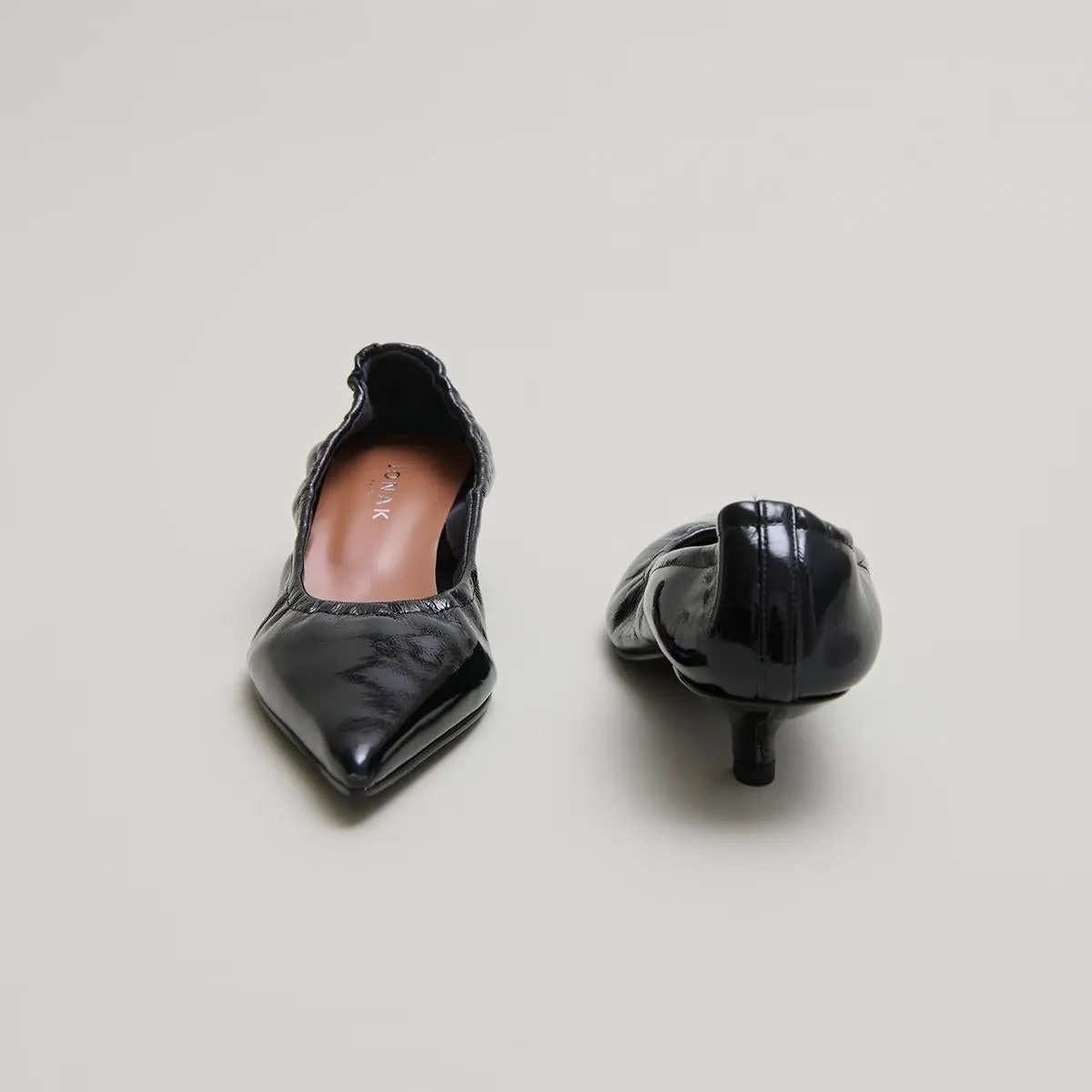 264- Doua Vernis Plisse Noir