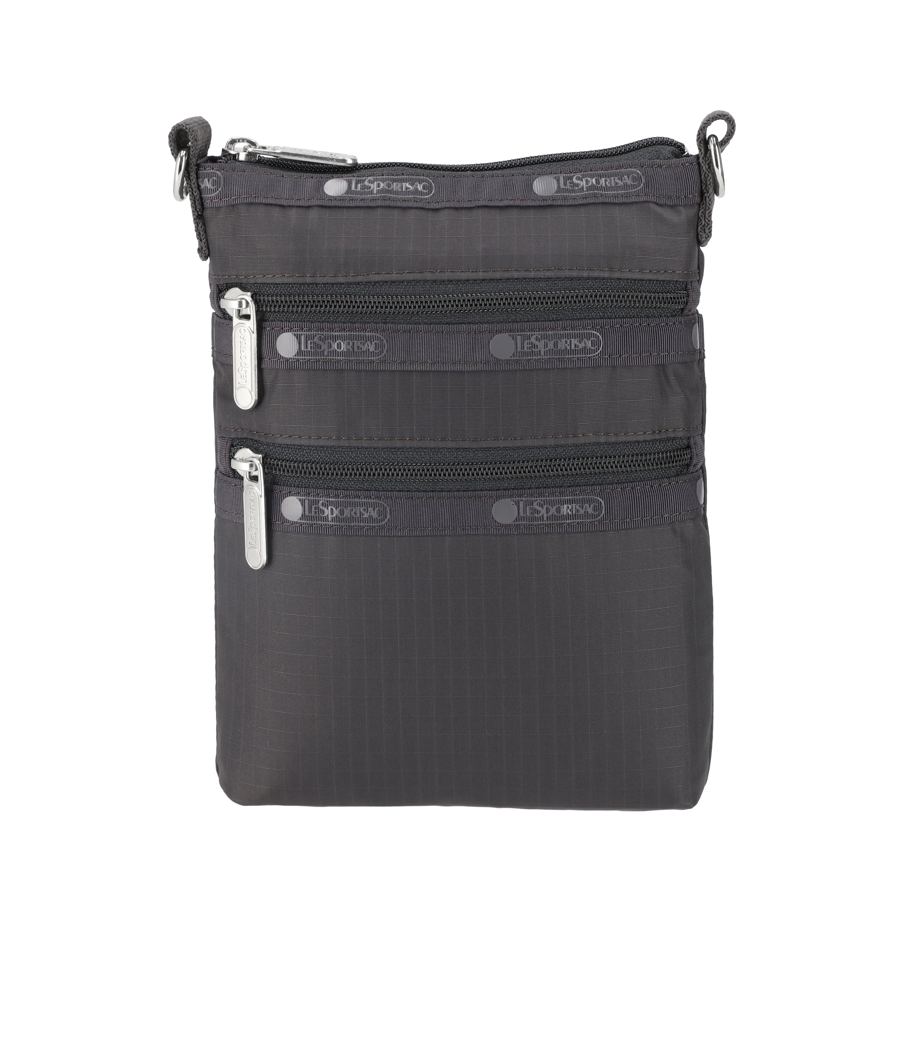 3-Zip Crossbody