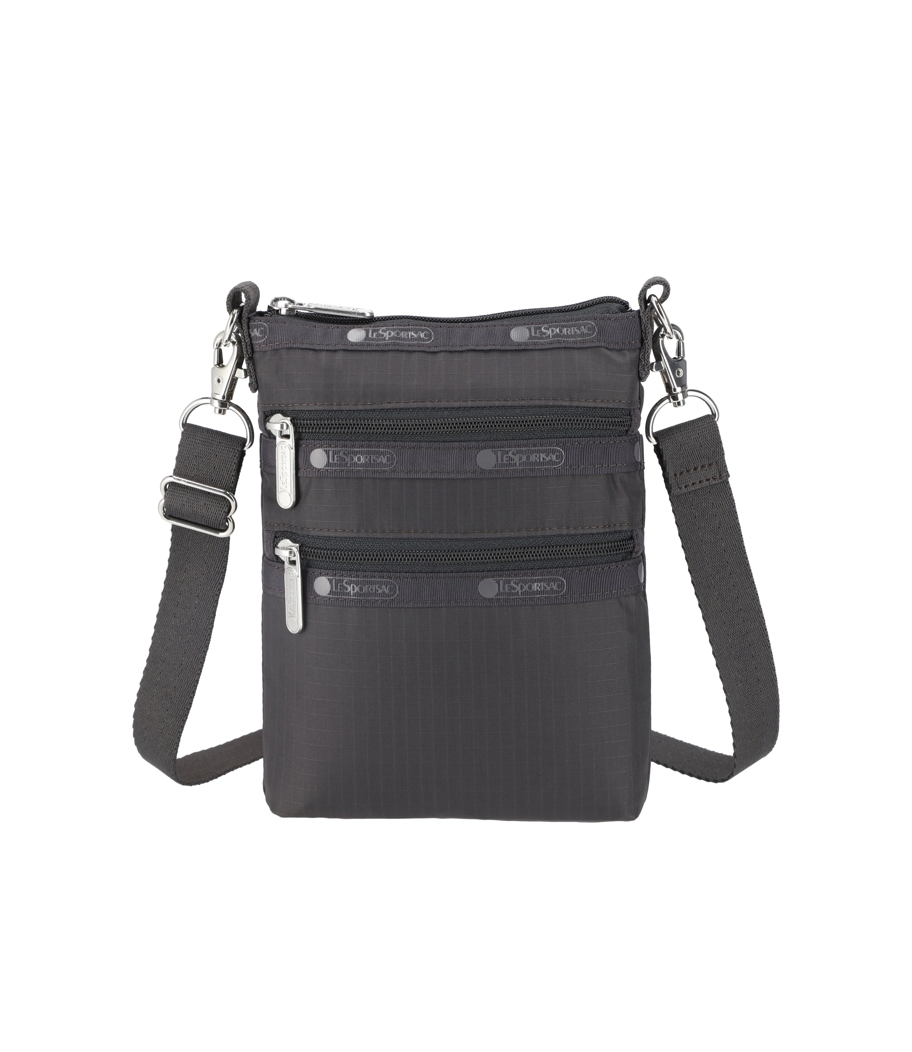 3-Zip Crossbody