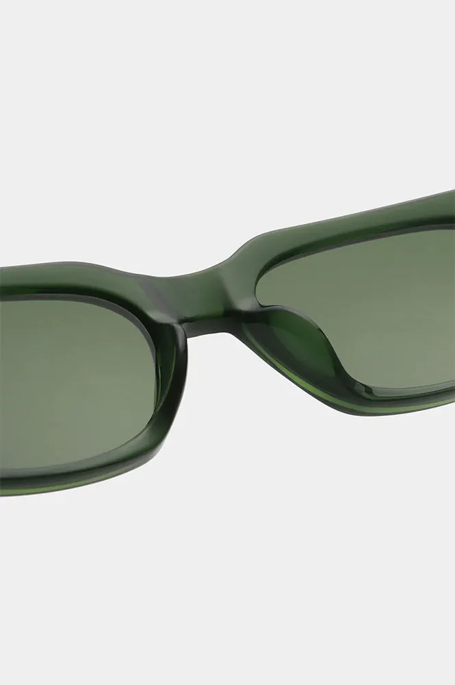 A Kjaerbede Bror Dark Green Sunglasses