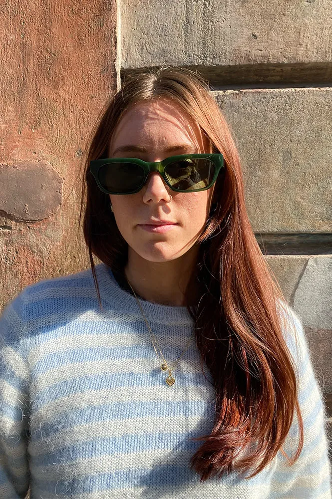 A Kjaerbede Bror Dark Green Sunglasses