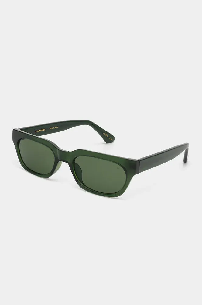 A Kjaerbede Bror Dark Green Sunglasses