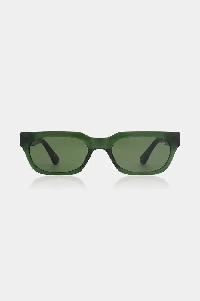 A Kjaerbede Bror Dark Green Sunglasses