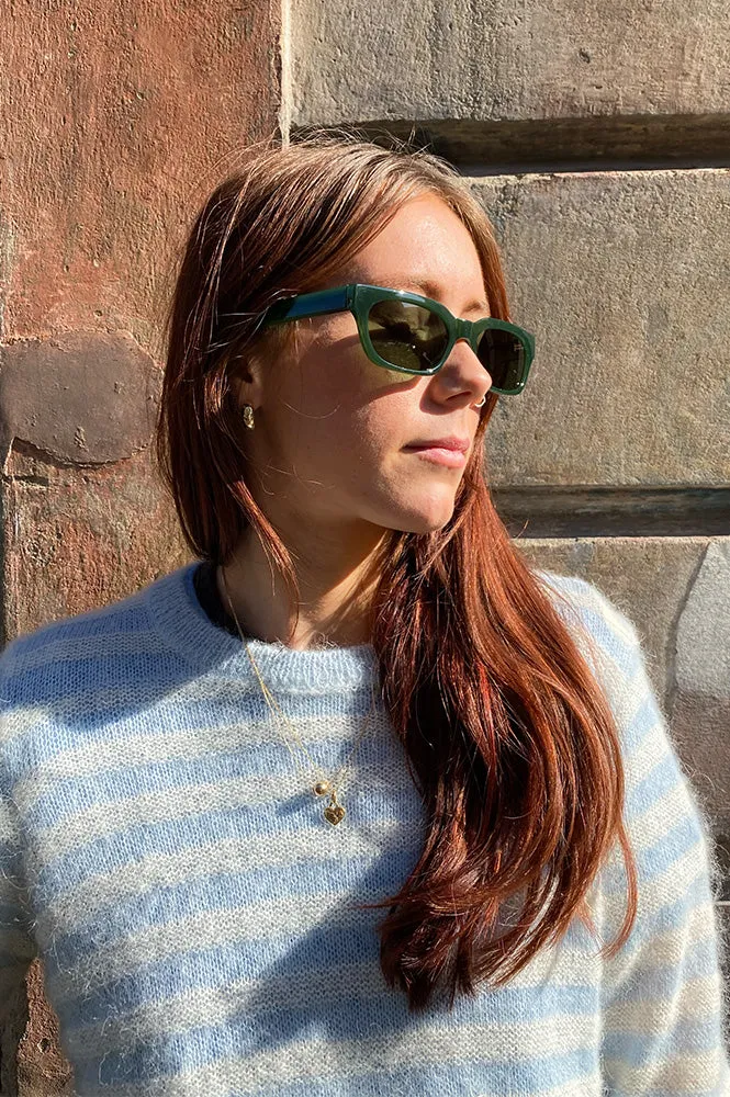 A Kjaerbede Bror Dark Green Sunglasses