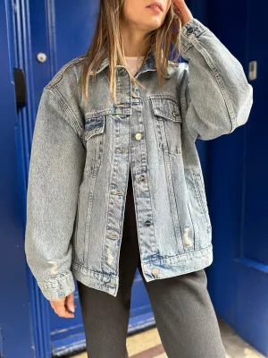 Anine Bing Denim Jacket - Size Large