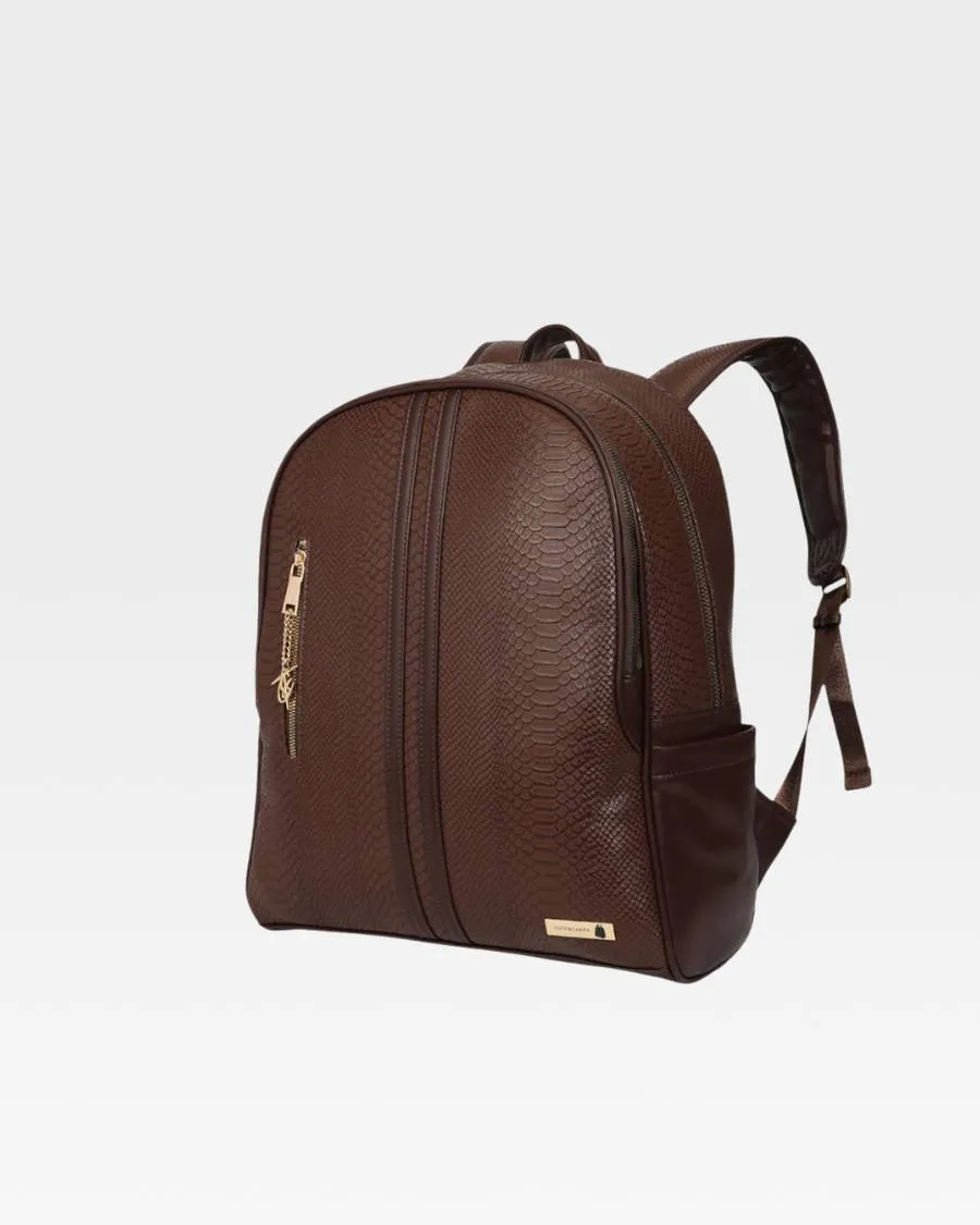 Apollo 1 Tombstone Backpack in Chocolate