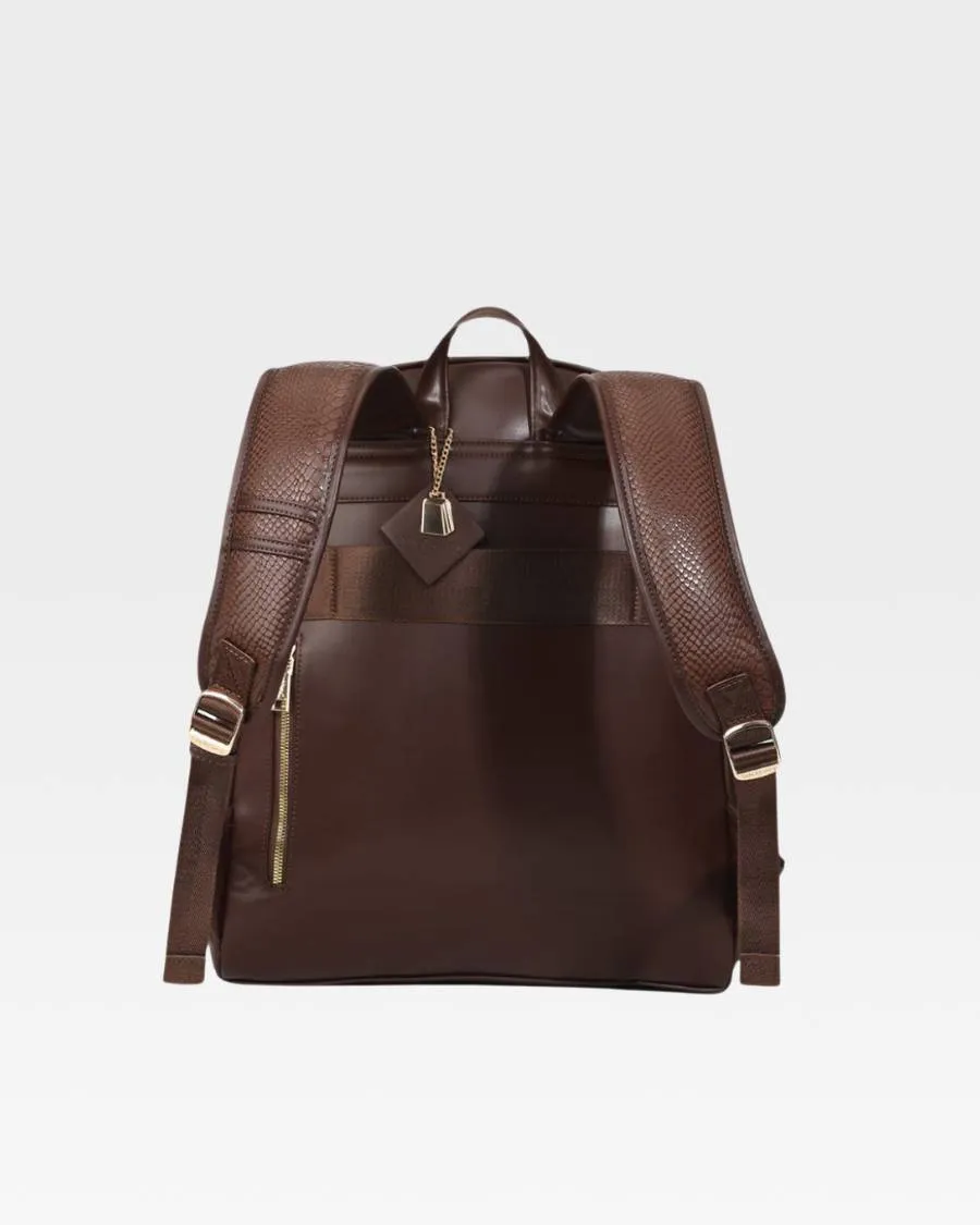 Apollo 1 Tombstone Backpack in Chocolate