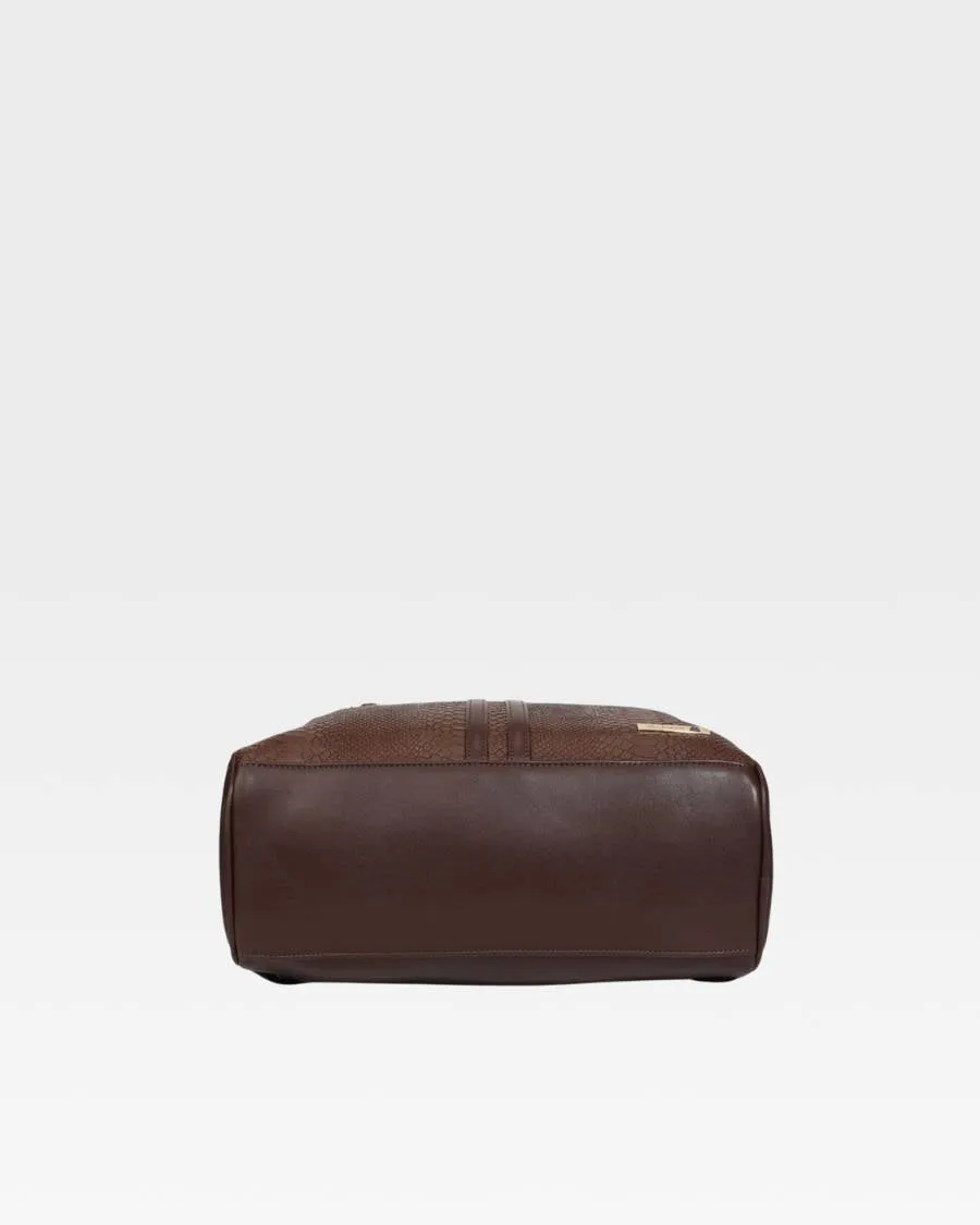 Apollo 1 Tombstone Backpack in Chocolate