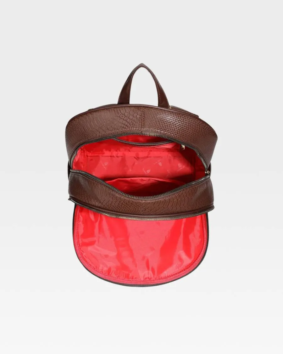 Apollo 1 Tombstone Backpack in Chocolate