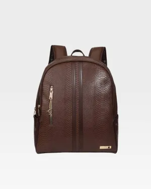 Apollo 1 Tombstone Backpack in Chocolate