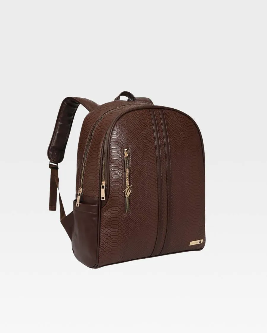 Apollo 1 Tombstone Backpack in Chocolate