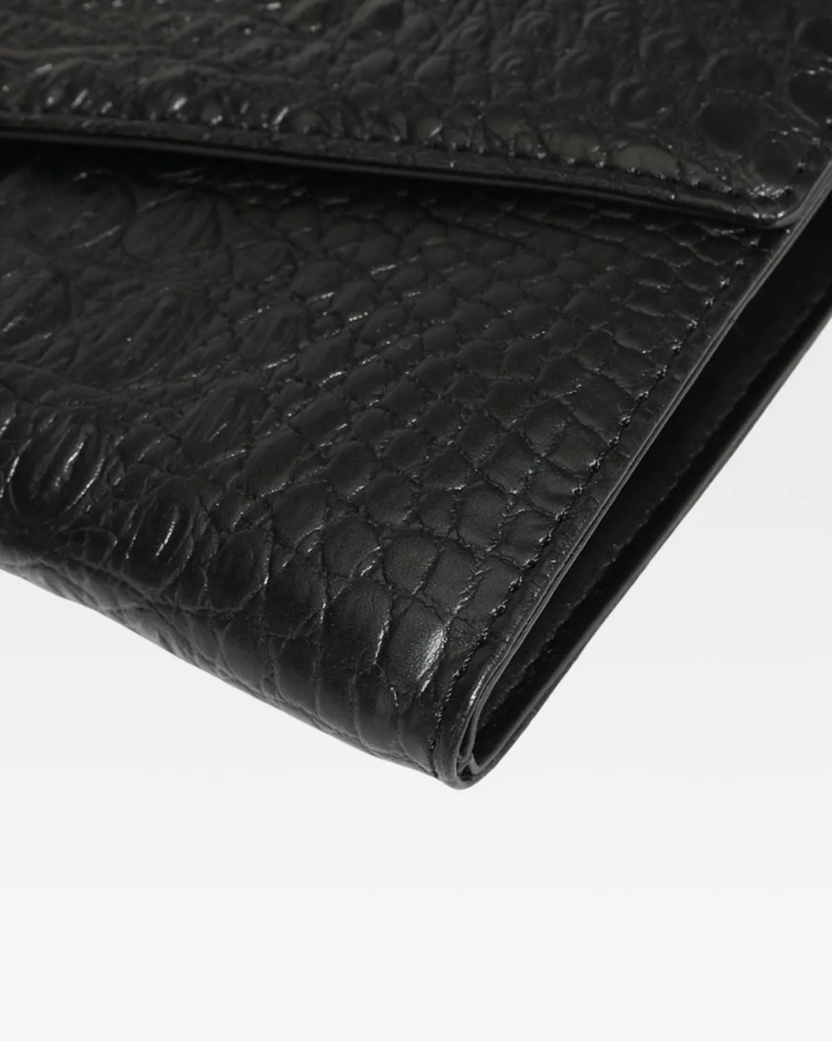 Apollo 2 Clutch Shoulder Bag in Black