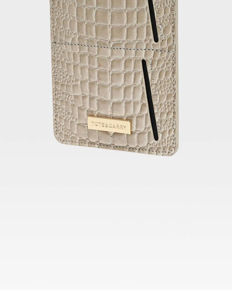 Apollo 2 Passport Holder in Grey