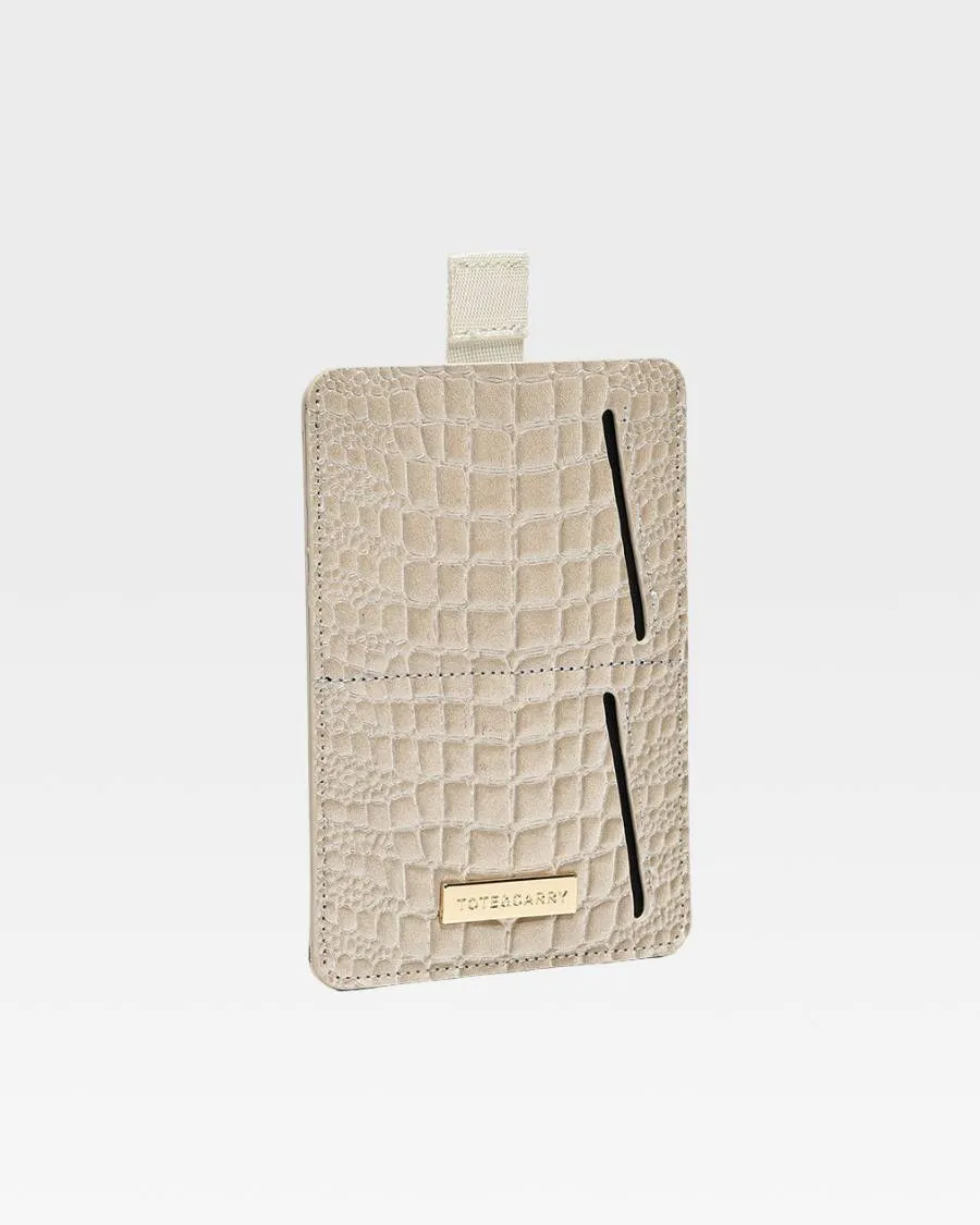 Apollo 2 Passport Holder in Grey