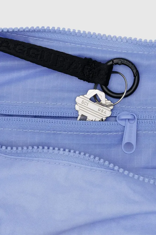 Baggu French Blue Medium Nylon Crescent Bag