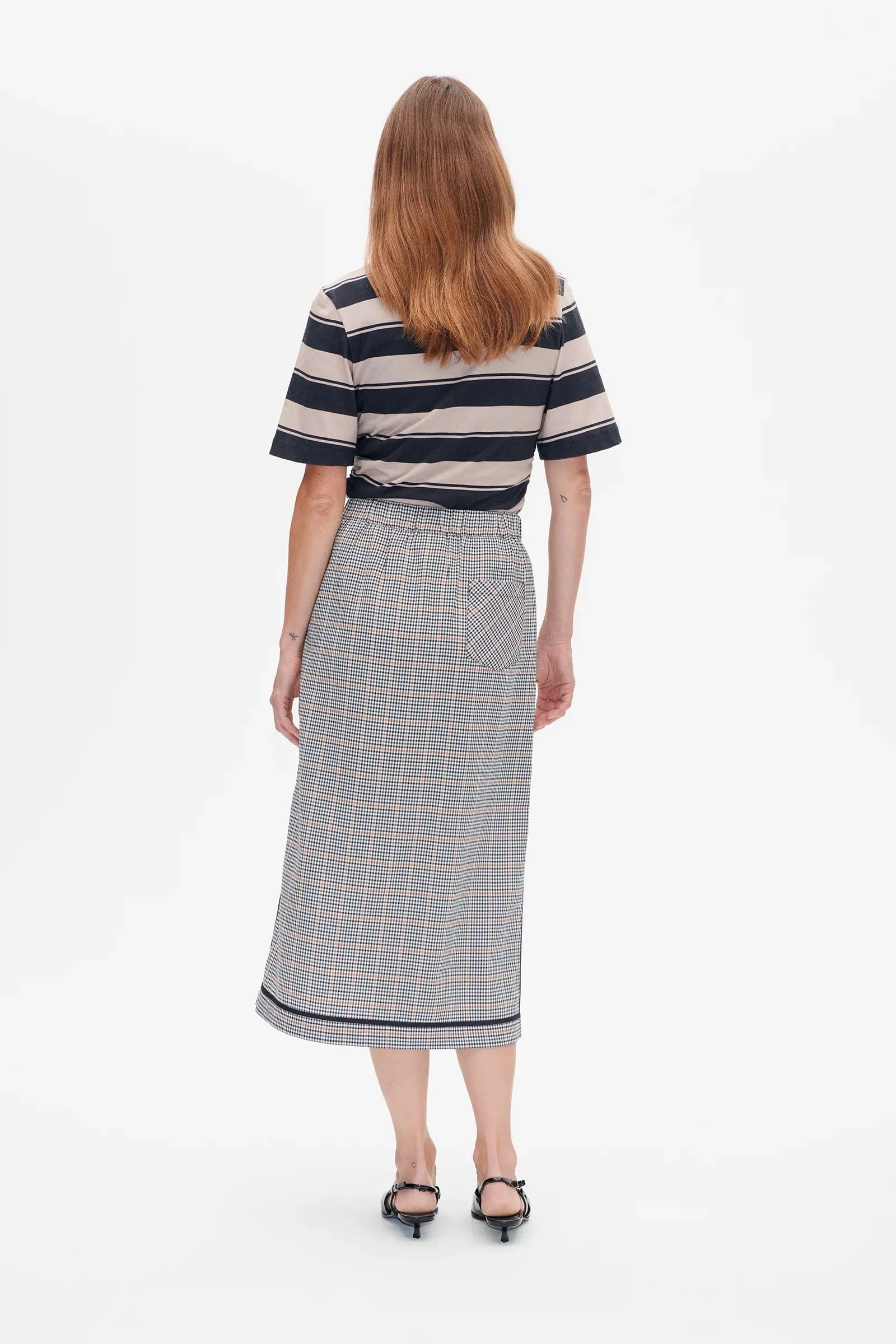 Baum und Pferdgarten Sofie Grey Wallstreet Check Skirt