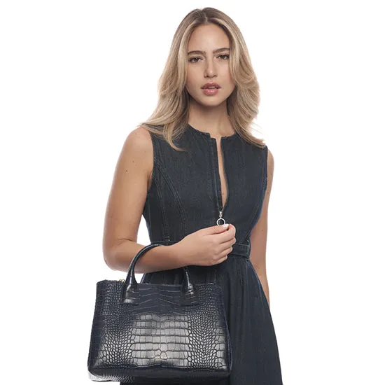 Bella Croco 12 - Dark Blue