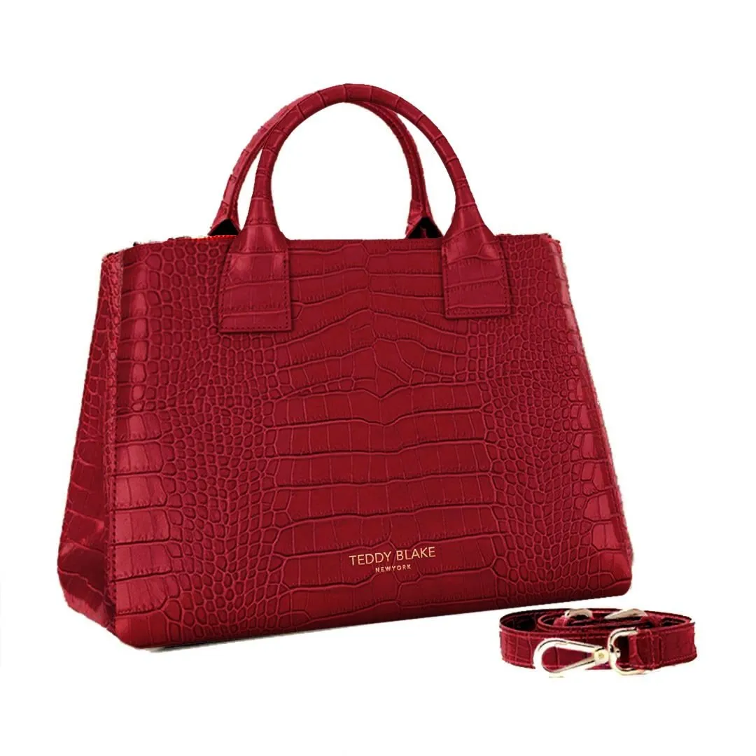 Bella Croco 15 - Dark Red