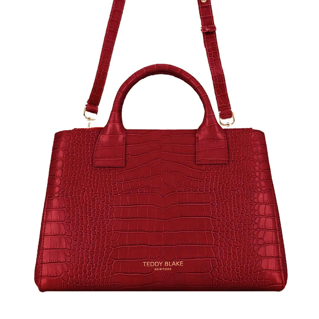 Bella Croco 15 - Dark Red