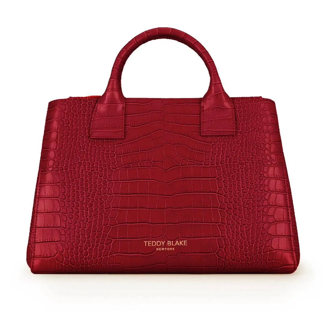 Bella Croco 15 - Dark Red