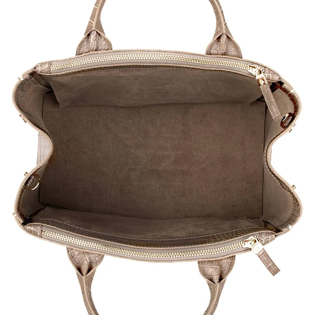 Bella Croco 15 - Light Beige