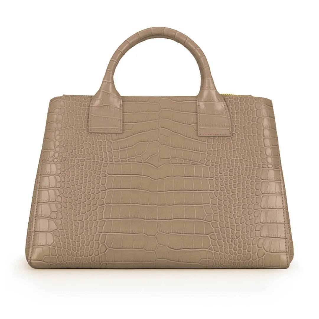 Bella Croco 15 - Light Beige