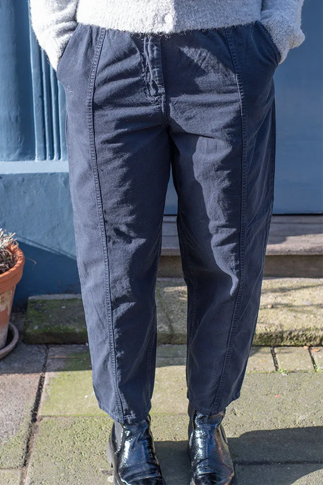 Bellerose Wesley Navy Trousers