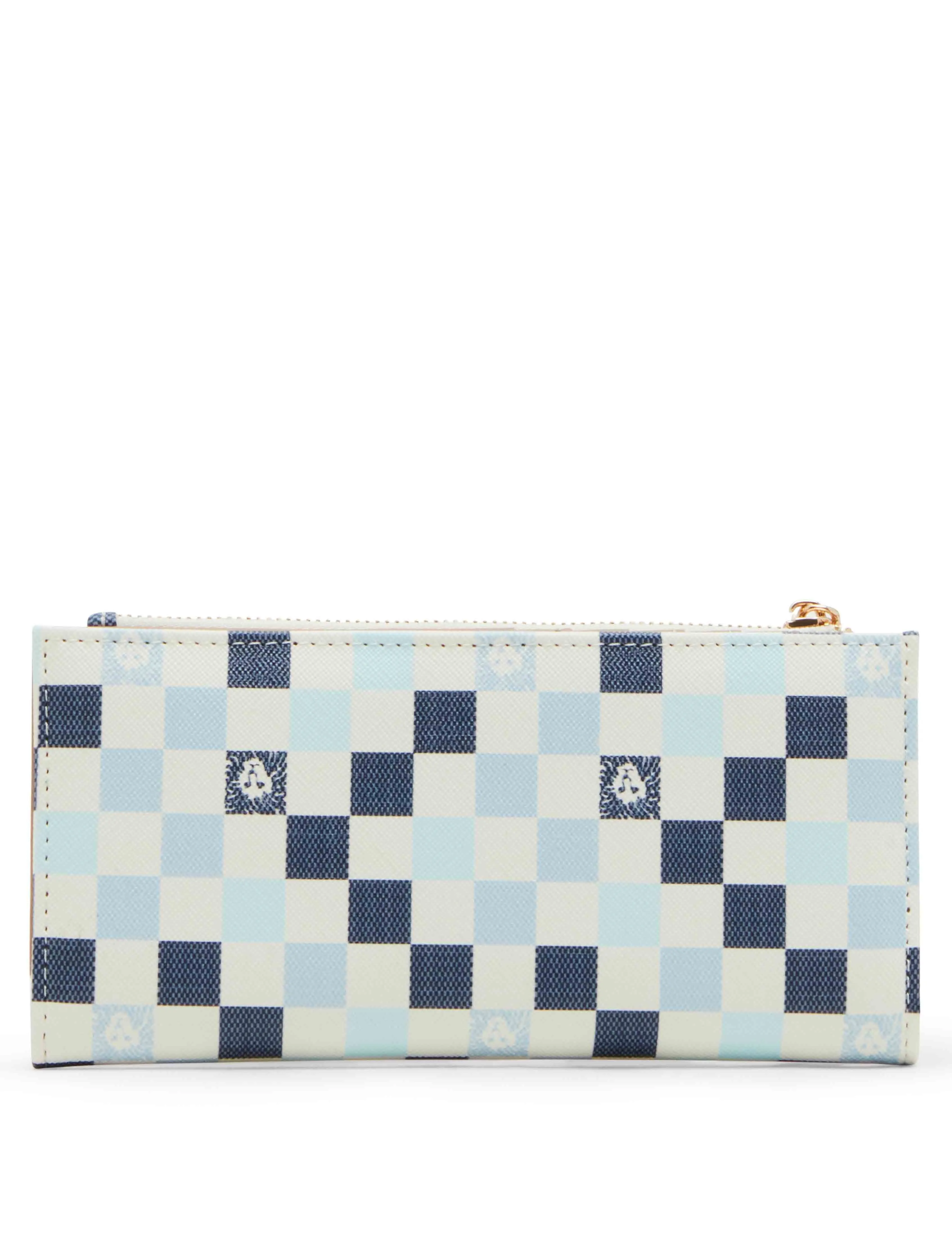 Bifold Checkered Wallet