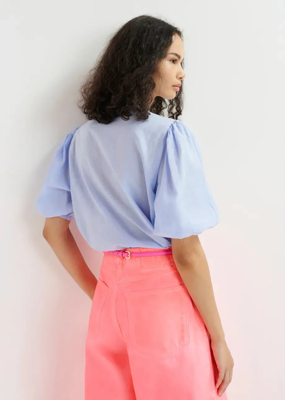 Blouse Horange Aqua-Blue