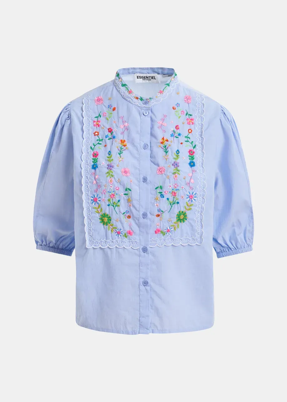 Blouse Horange Aqua-Blue