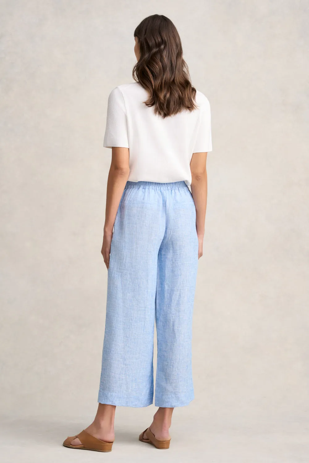 Boat Neck Knit Top - White