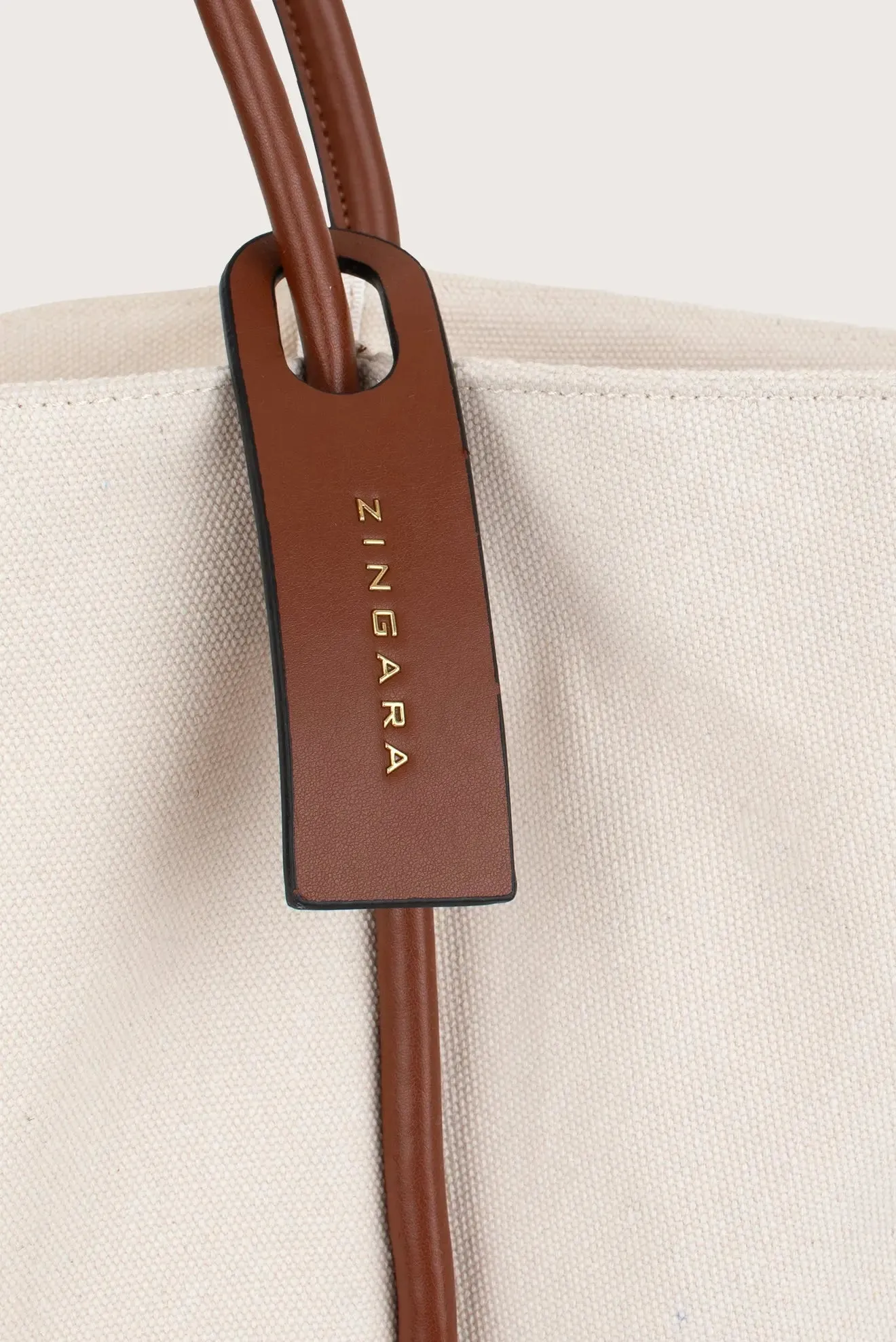 Canvas Shopper Bag