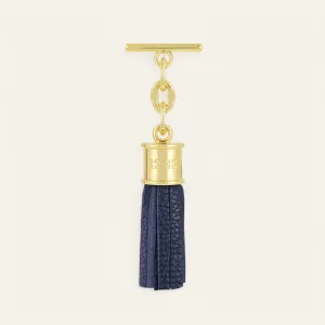 Capsule Tassel Mini | Space with Gold hardware