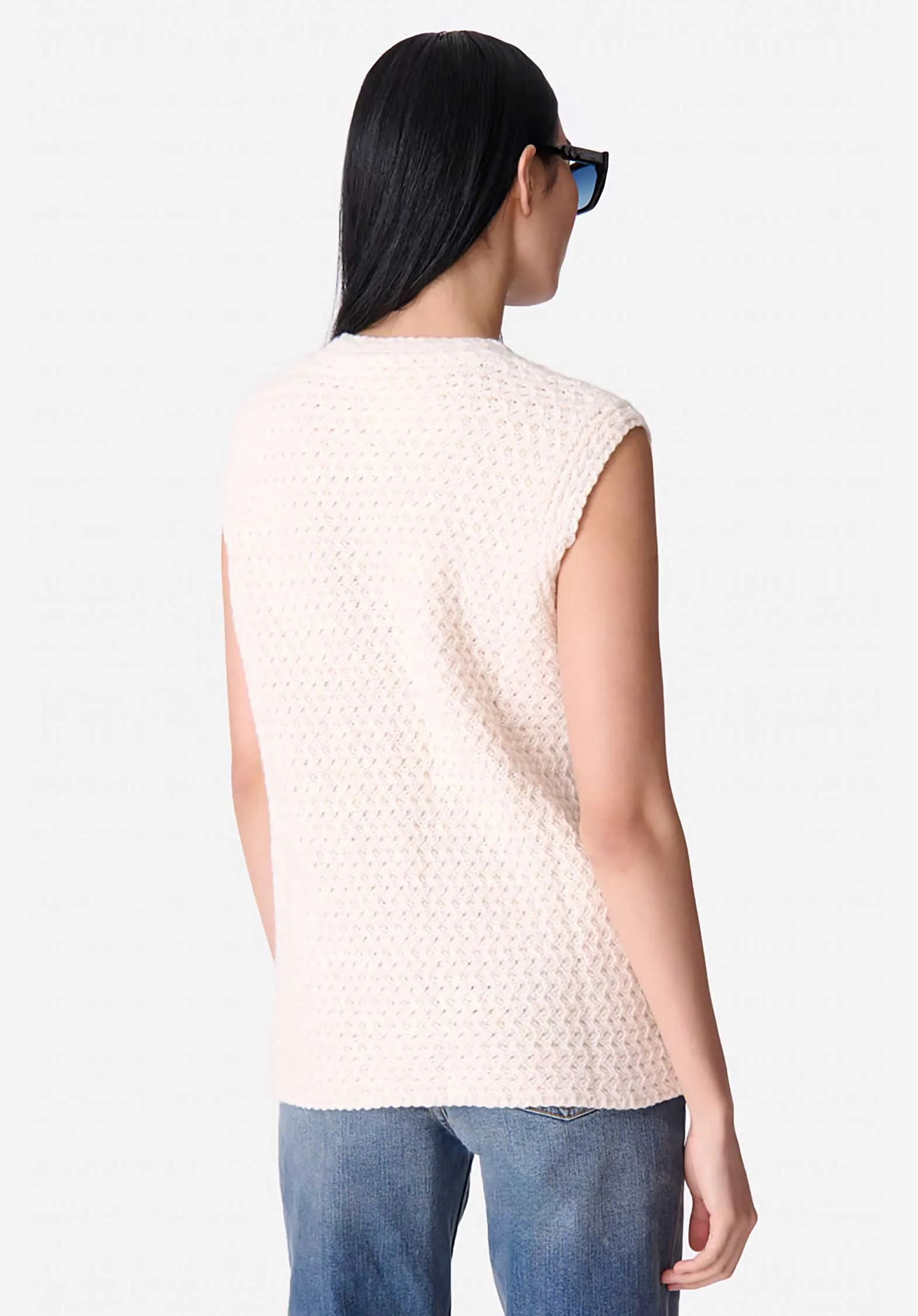 Cardigan Elisabeth 4hvc07-v03502 Ecru