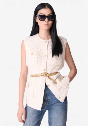 Cardigan Elisabeth 4hvc07-v03502 Ecru