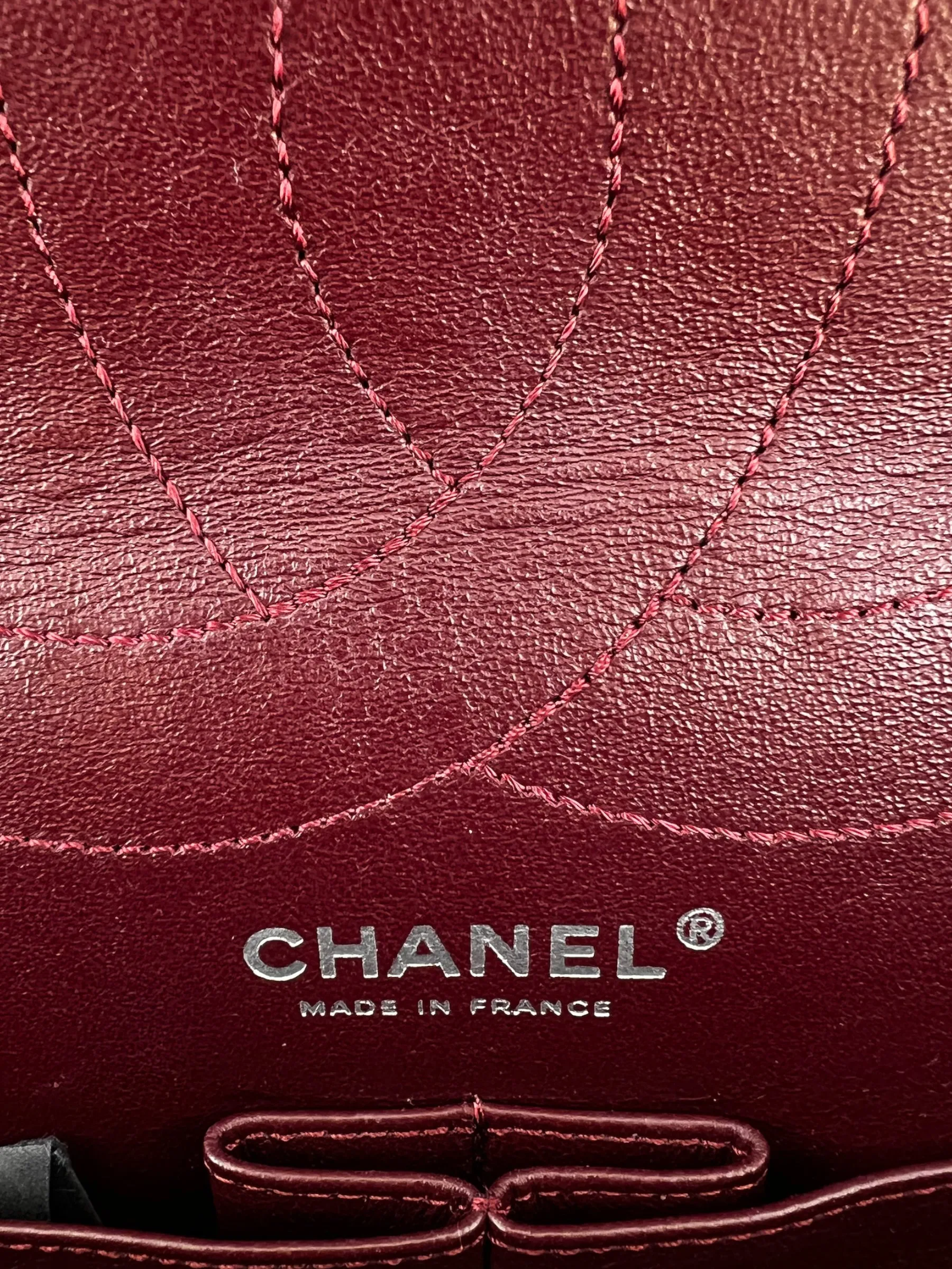 Chanel Black Calfskin Leather Medium Re-issue 2.55