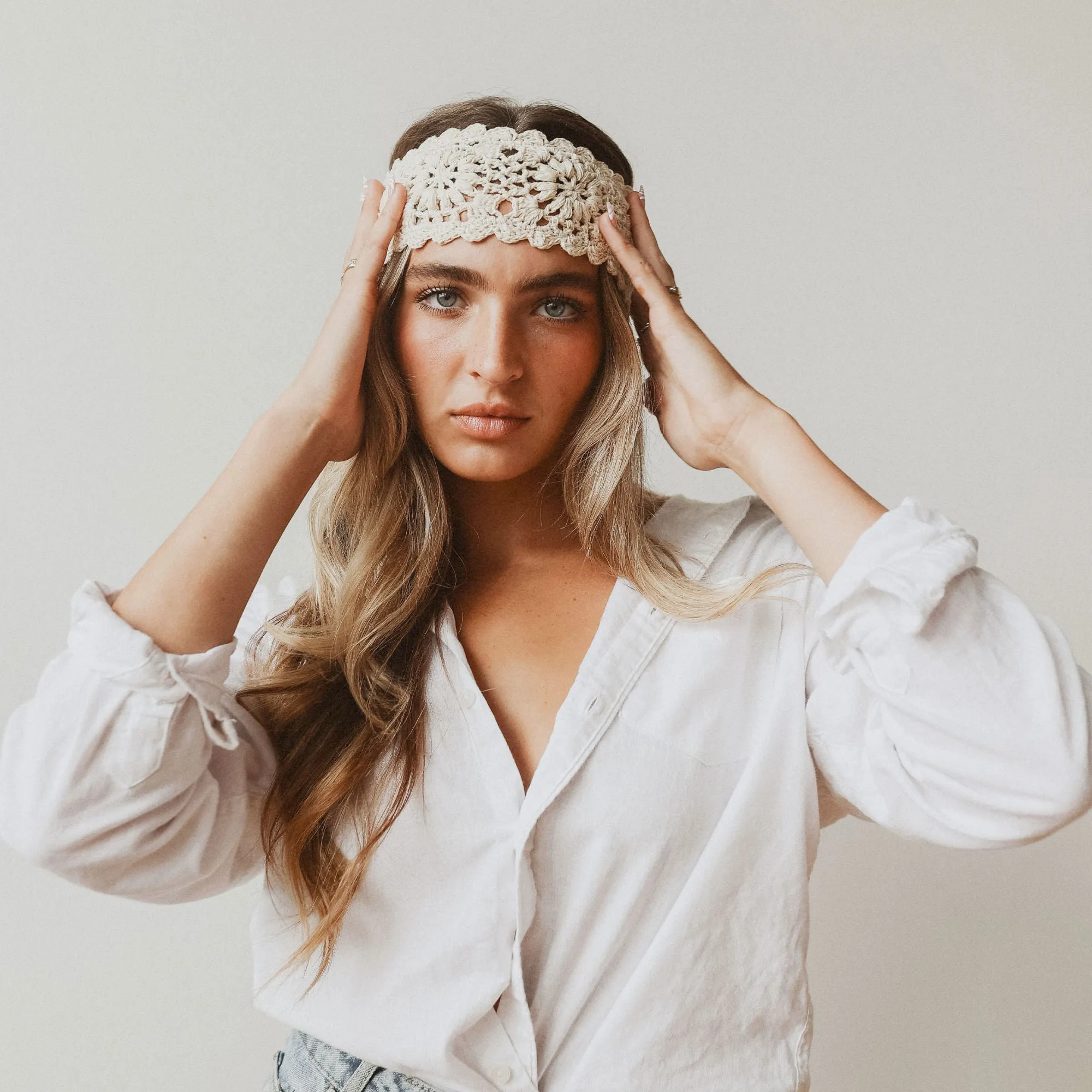 Cher Crochet Headband