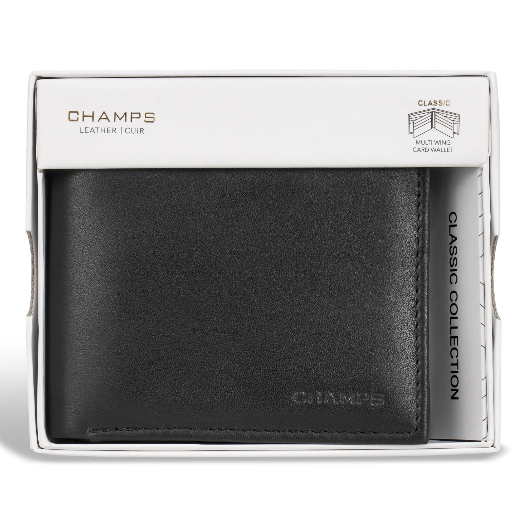 Classic / Leather Multi-Wing Card Wallet