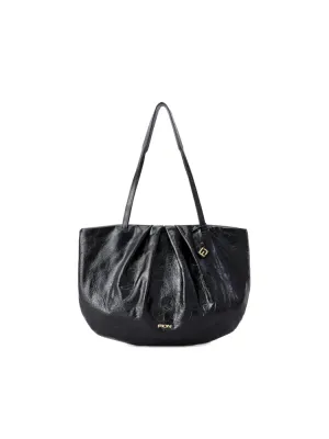 Conch Leather Shoulder Bag