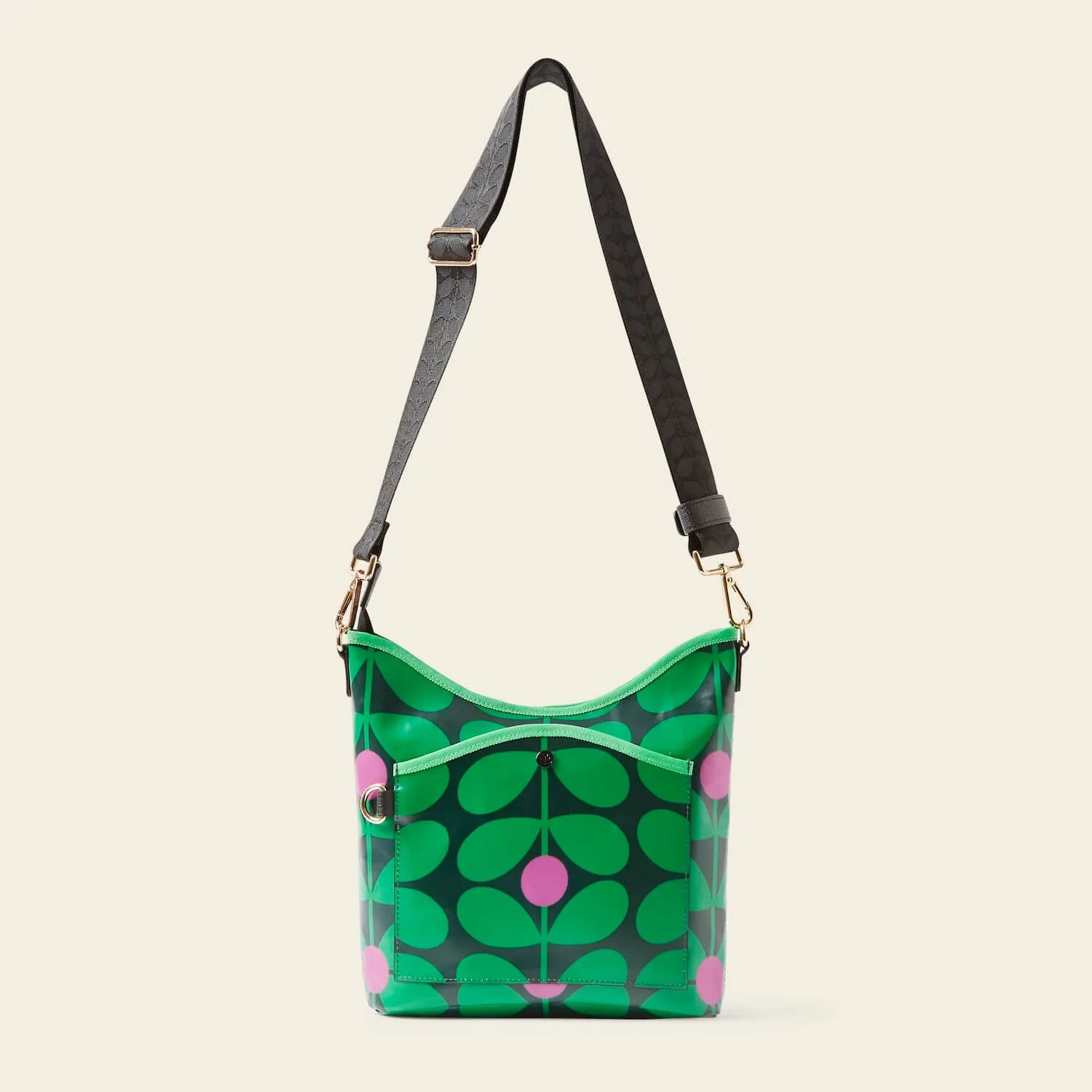 Cross Carry Crossbody - Sixties Stem Emerald