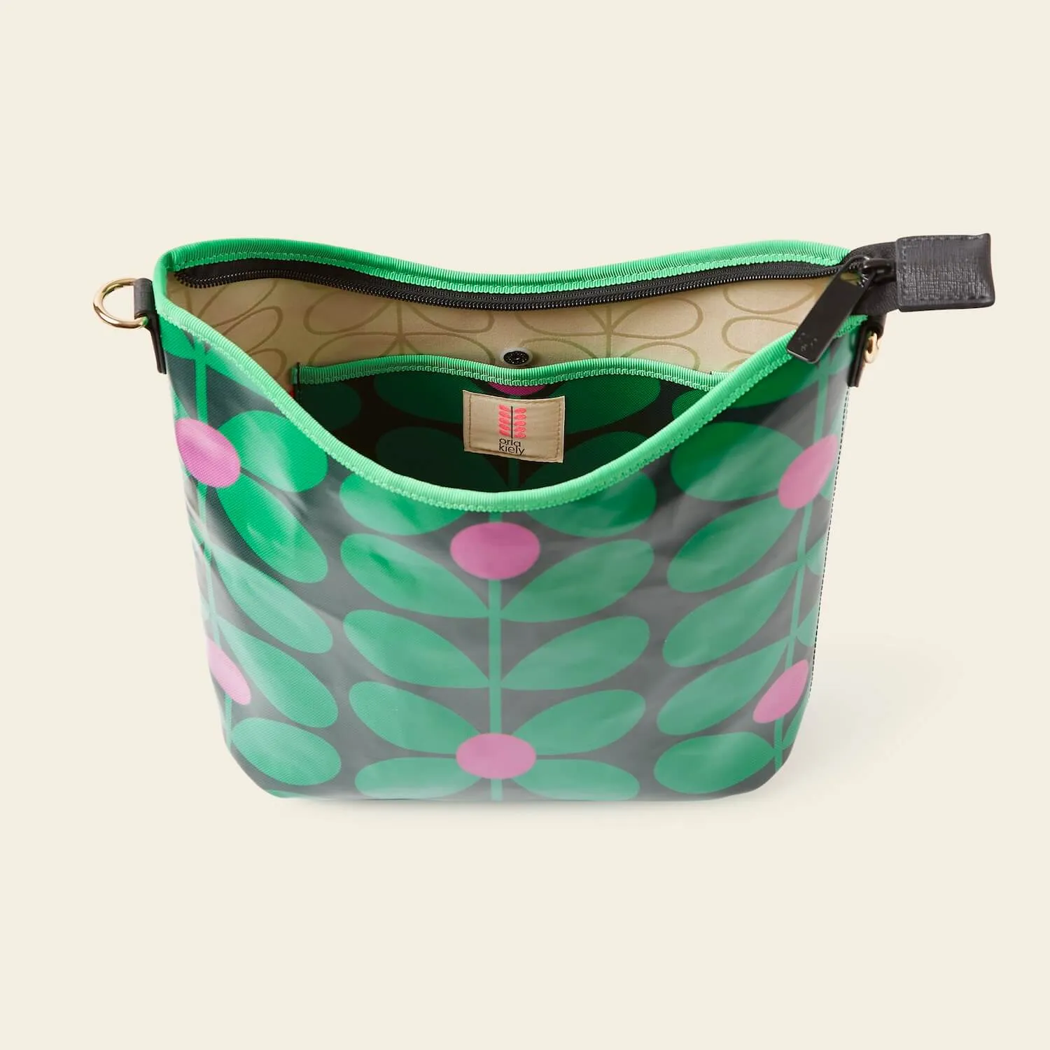 Cross Carry Crossbody - Sixties Stem Emerald