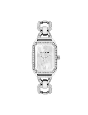 Crystal Accented Open Link Watch