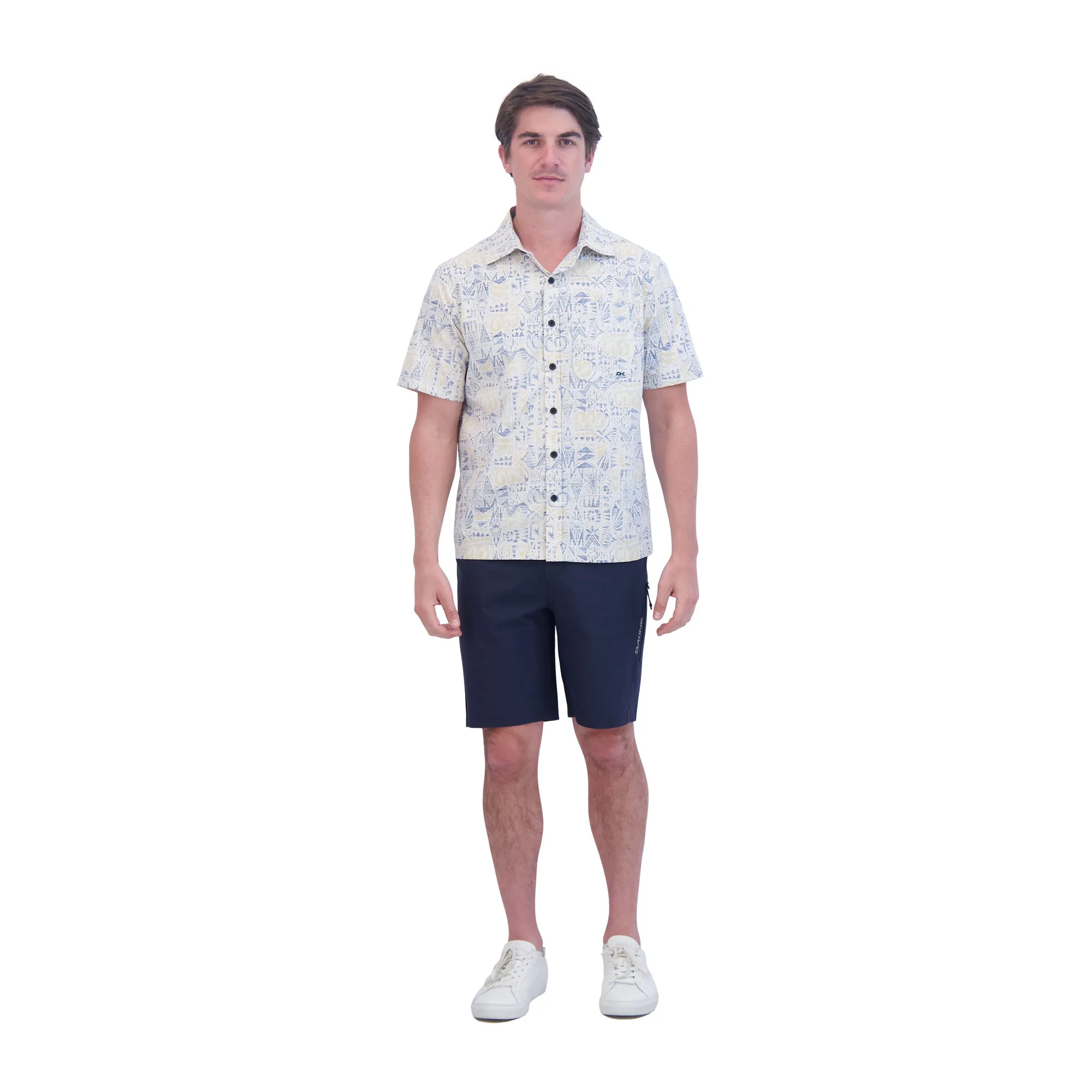 Dakine Aloha Button Down Short Sleeve Shirt - DK Paradise Print