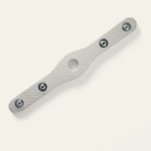 Deco Connector Mini | Porcelain with Silver hardware (Stud)