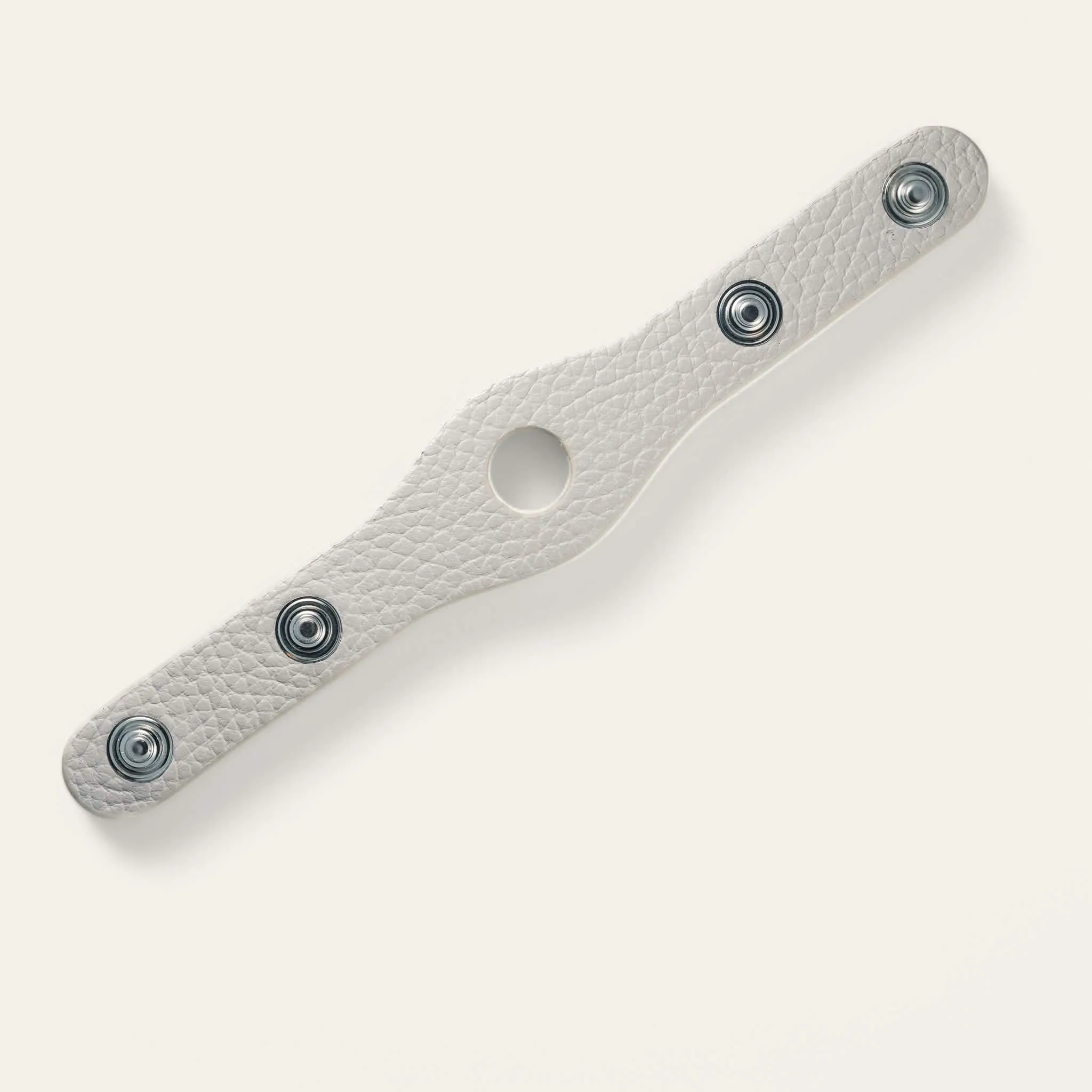 Deco Connector Mini | Porcelain with Silver hardware (Stud)