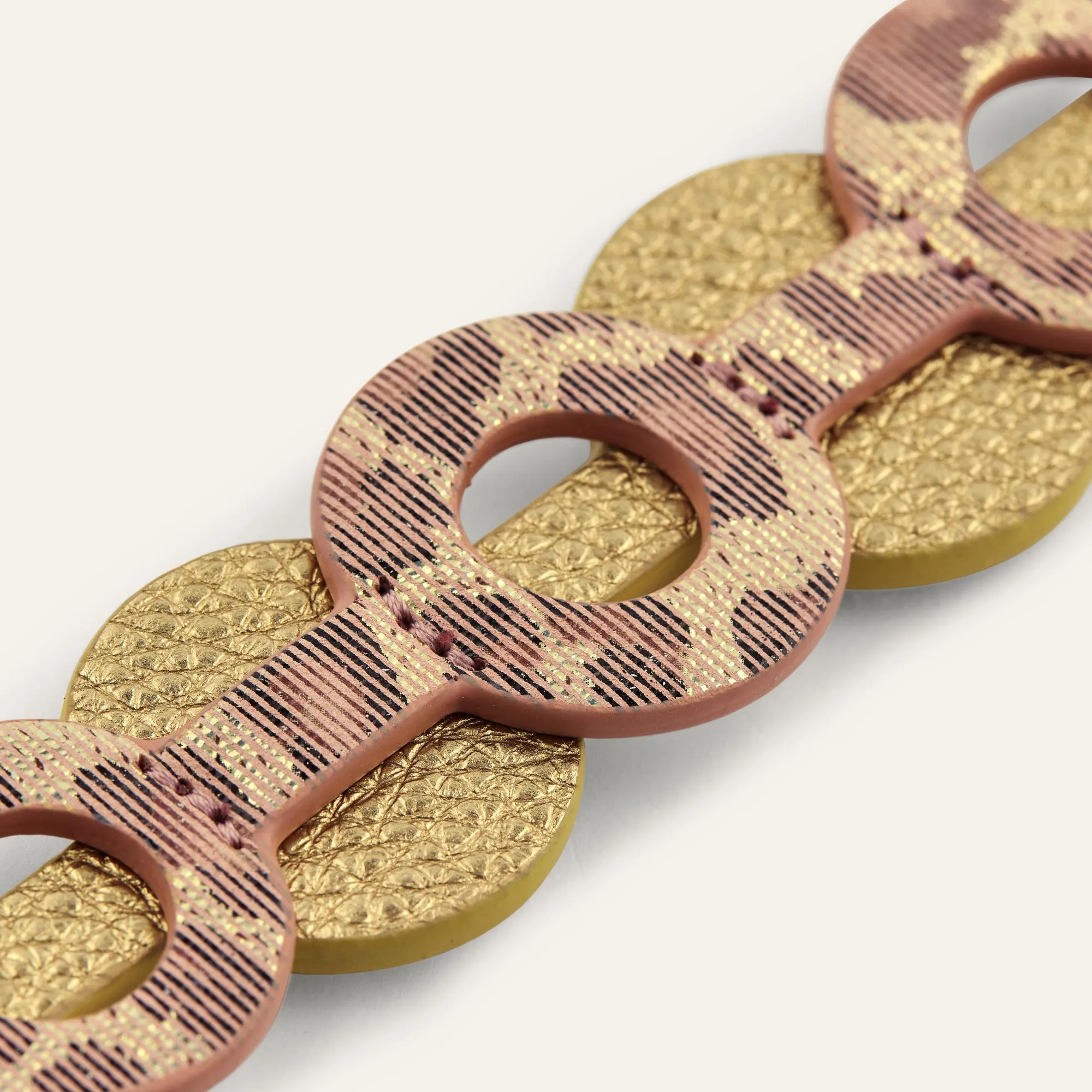 Deco Discs | Zanzibar Dreams with Gold hardware