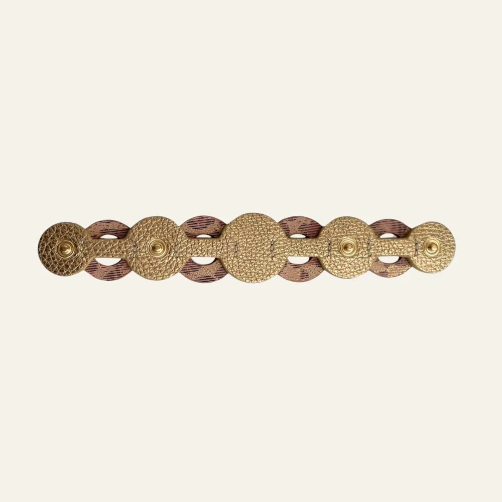 Deco Discs | Zanzibar Dreams with Gold hardware