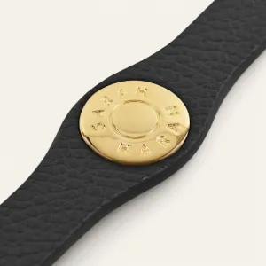 Deco Logo | Black with Gold hardware