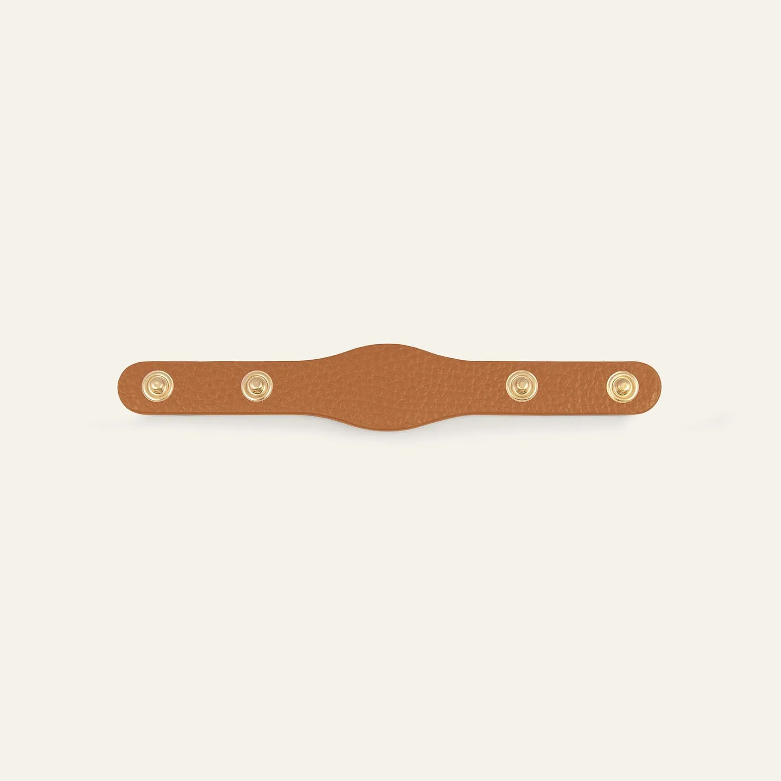 Deco Logo Mini | Tan with Gold hardware