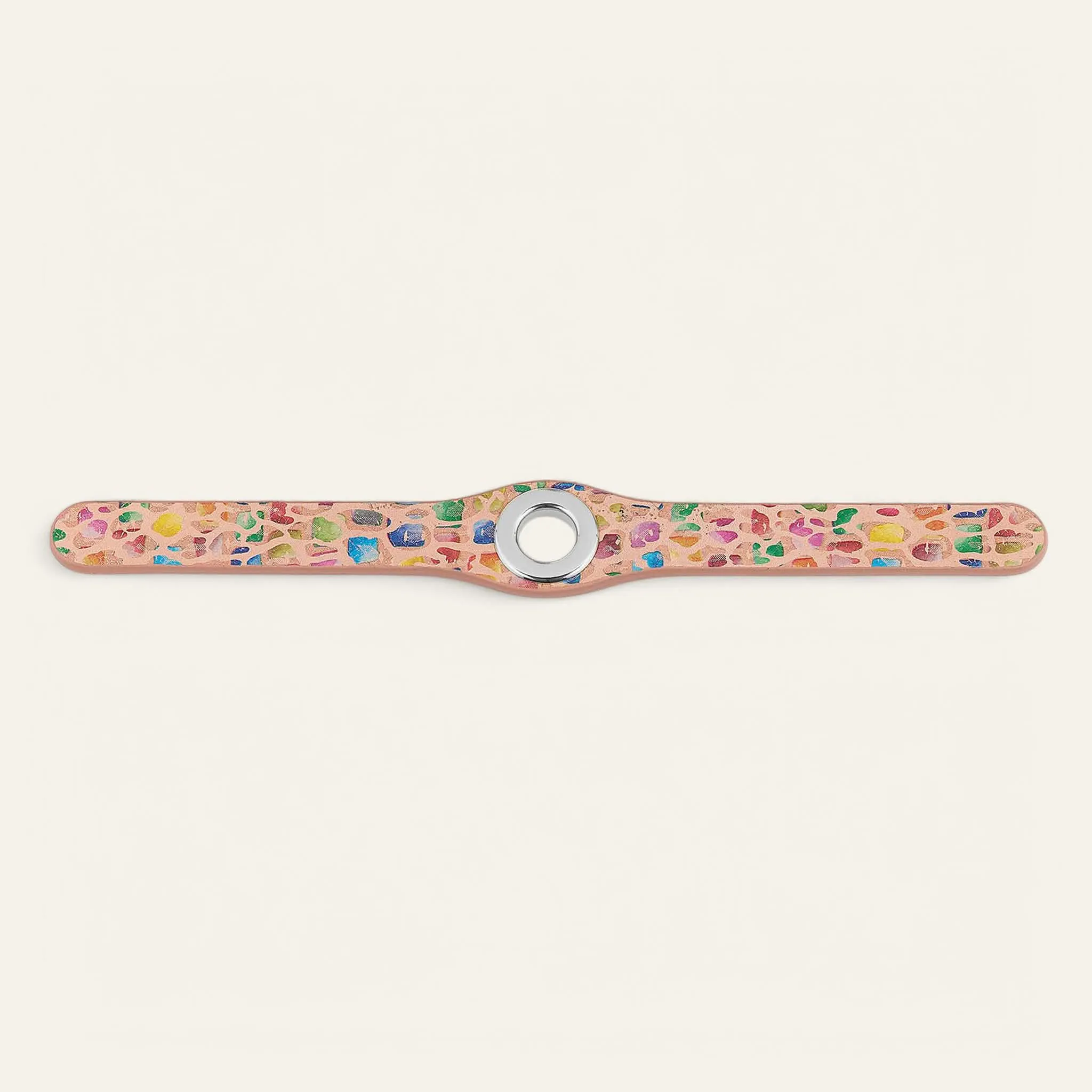 Deco Popper | Confetti with Silver hardware
